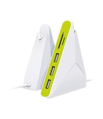 HUB USB 2.0 3 porturi si CARD READER OMEGA foto