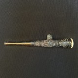 Pipă tradițională din rășină - India (15 cm)