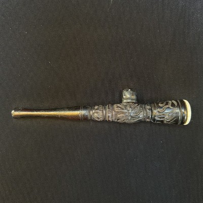 Pipă tradițională din rășină - India (15 cm) foto