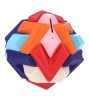 Pusculita in forma de minge puzzle 3D, multicolor, 16,5 x 16,5 x 16,5 cm, Oem