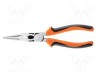 Cleşti drepţi semirotunzi universali alungiţi 200mm NEO TOOLS