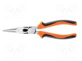 Cleşti drepţi semirotunzi universali alungiţi 200mm NEO TOOLS