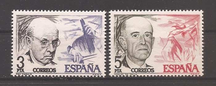 Spania 1976 - Muzicieni, MNH