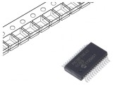 Microcontroler PIC18 64kB 64MHz SMD SSOP28