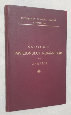 Carte Expozitiunea Generala Romana Bucuresti 1906 - catalog pavilion etnografic foto