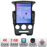 Navigatie Kia Carens 2006-2012 clima automata Android radio gps internet quad core 2+32 ecran vertical 9.7&quot; KIT-carens-2006+EDT-E708 CarStore Technolo