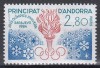 Andorra franceza 1984 - Jocurile Olimpice de iarnă - Saraievo, MNH, Nestampilat
