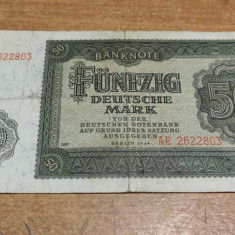 Bancnota 50 Deutsche Mark 1948 AE2622803 #A5526HAN
