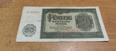 Bancnota 50 Deutsche Mark 1948 AE2622803 #A5526HAN foto