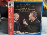 Vinil &quot;Japan Press&quot;Beethoven - Violin Concerto In D Major(NM), Clasica
