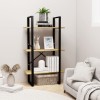 Gossi raft de depozitare, 60x30x105 cm, lemn masiv de pin