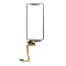 Touchscreen Apple iPhone Xs cu flex lung