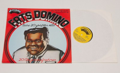 Fats Domino &amp;lrm;&amp;ndash; 20 Greatest Hits - disc vinil vinyl LP NOU foto