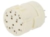Conector M23 12-Pin Mamă Lipire 200V 8A
