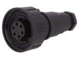 Conector Circular Mufă Mamă 6 PIN Filet Interior PX0739/S