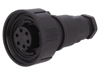 Conector circular mamă 6 pini IP68 foto