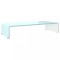 Stativ TV/Suport monitor, sticla, verde, 60 x 25 x 11 cm