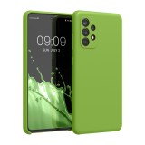 Husa pentru Samsung Galaxy A52 / Galaxy A52 5G / Galaxy A52s 5G, Silicon, Verde, 54347.220, Carcasa, Kwmobile