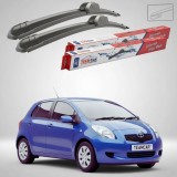 Cumpara ieftin Ștergătoare Toyota Yaris P9 Hatchback 2005-2011 | Set Față Flat &ndash; TeamCar&reg;