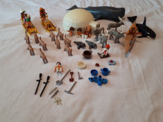 Playmobil - Polul nord, eschimosi, iglu, balena, baluga, canoe foto