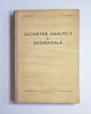 Geometrie analitică și diferențială &ndash; Aut. I. Filimon, I. Sager, Ed. de Stat Didactică și Pedagogică, 1962