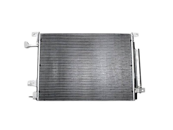 Condensator climatizare Ford Mustang (S-197), 09.2010-09.2014, motor 3.7 V6, 224 kw benzina, cutie automata/manuala, full aluminiu brazat, 605 (560)x