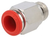 Racord Push-In Alamă Nichelată 1/4&quot;