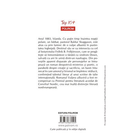 Vulpea albastra, Sjon