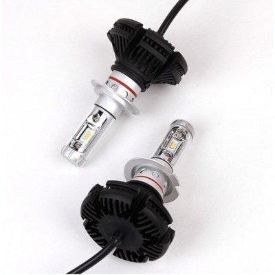Set becuri LED auto X3, 50W, 6000Lm, 6500k - H7 foto