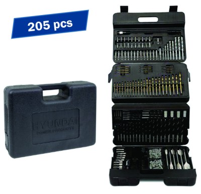 Set 205 burghie cu biti HYUNDAI HY-65205 HardWork ToolsRange foto