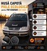 Husa capota piele ecologica neagra VW Sharan 2001-2009 protectie auto