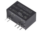 Convertor DC/DC 2W 4.5-5.5V la 20V și -5V