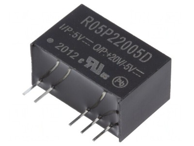 Convertor DC/DC 2W 4.5-5.5V la 20V și -5V foto