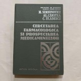 Mircea Simionovici - Cercetarea farmacologica si prospectarea medicamentelor