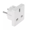 Adaptor tensiune uk alb