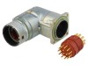 Conector M23 Soclu 17 PIN 90&deg; Aurit