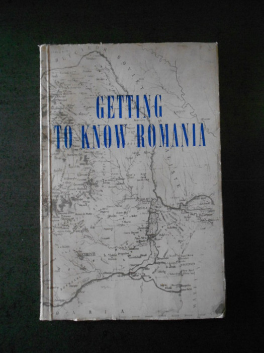 Virgil Florea - Getting to know Romania (1969, usor uzata)