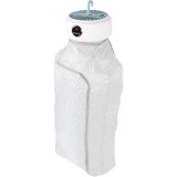 Uscator de rufe, flippy, portabil, pliabil, silentios, reglabil, temporizator, 26.5 x 11 cm, alb