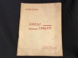 Carte poezii - Ameaz Linistit de Grigore Bugarin anul 1939 !