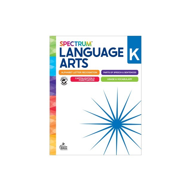 Spectrum Language Arts Workbook, Grade K