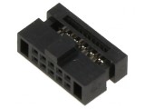 &#039;5 Pos. Female DIL Ribbon Cable Connector&#039;