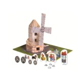 Set constructie Brick Trick, Moara de vant, 220 piese, +6 ani, 6-8 ani, Unisex, Oem