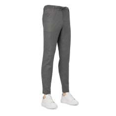 Pantaloni barbati slim gri PT010