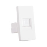 Priză date RJ45 Cat6e alb Pulsar Touch NS - PULSAR