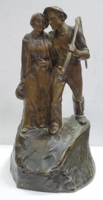 Intoarcerea de la cosit - A. Rubinstein, Bronz foto