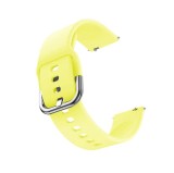 Curea din silicon compatibila cu Huawei Watch GT 7 46mm, Telescoape QR, 22mm, Lemon Yellow
