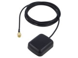 Antenă GPS ESOL SMA tată 2m cu fixare magnetică