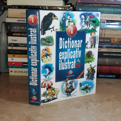 Dr. ANA VULPE ( coord. ) - DICTIONAR EXPLICATIV ILUSTRAT : I-IV , 2007 ( CARTONATA ) * foto