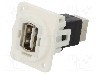 Conector {{Tip conector}}, versiune USB 2.0, {{Orientare spa&amp;#355;iala}}, CLIFF - CP30209NXW