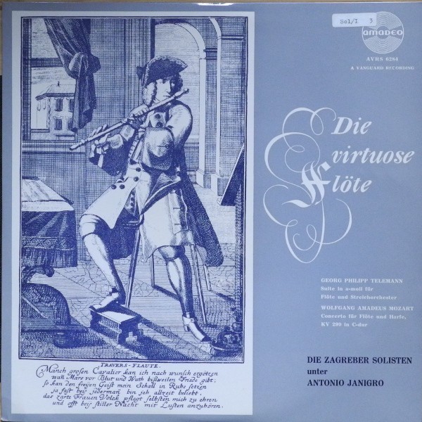 Die Virtuose Flote (Flautul Fermecat) Disc vinil original | arhiva ...